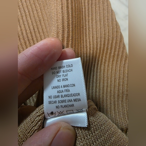 Love Tree Camel Ribbed Mini Dress - Picture 8 of 10